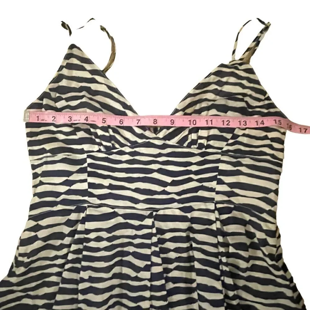 Jack ~ Navy and Cream Dress ~ Fully Lined ~ size M ~ NWT - Picture 10 of 10